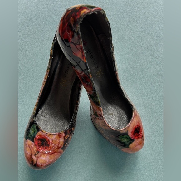 Blondo floral heels - Picture 2 of 5